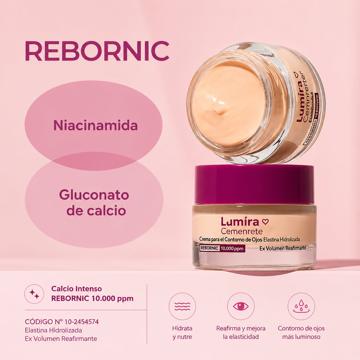 Lumíra® Contorno de Ojos Anti-Ojeras (Efecto Lifting)