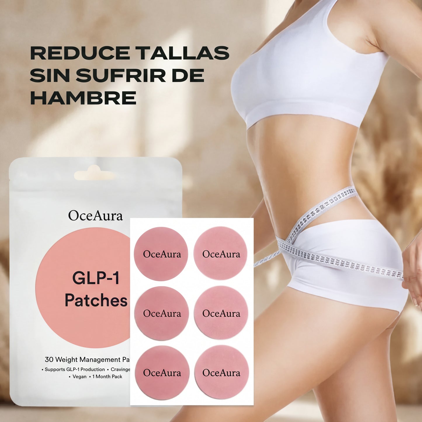 Parches de Control de Peso OceAura GLP-1