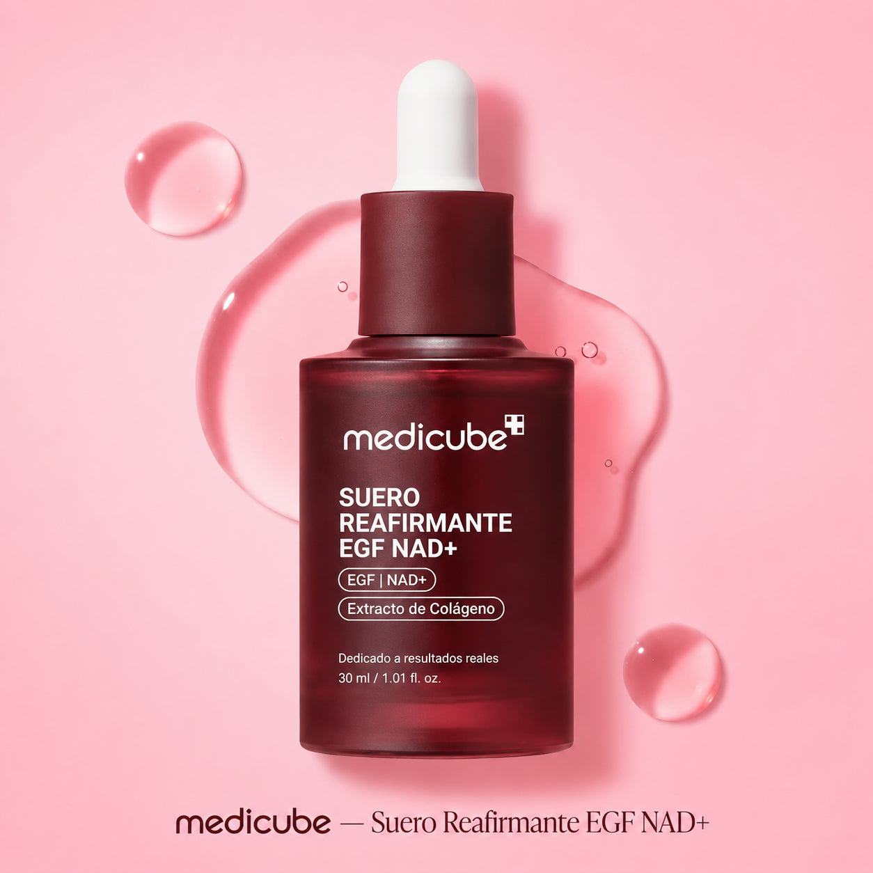 Suero Coreano Reafirmante con NAD+ — Antiarrugas Avanzado