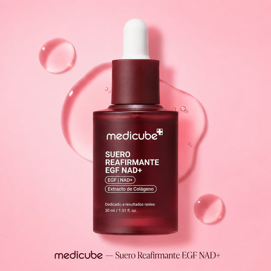 Suero Coreano Reafirmante con NAD+ — Antiarrugas Avanzado