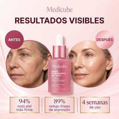 Suero Coreano Reafirmante con NAD+ — Antiarrugas Avanzado