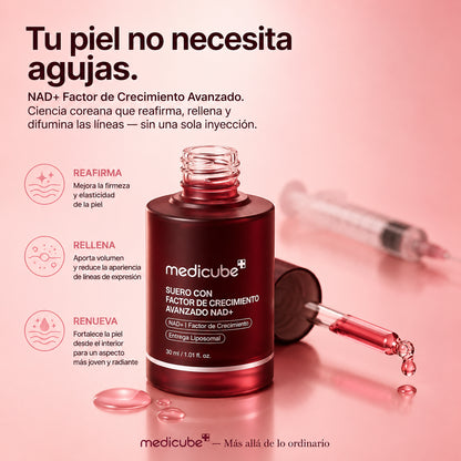 Suero Coreano Reafirmante con NAD+ — Antiarrugas Avanzado
