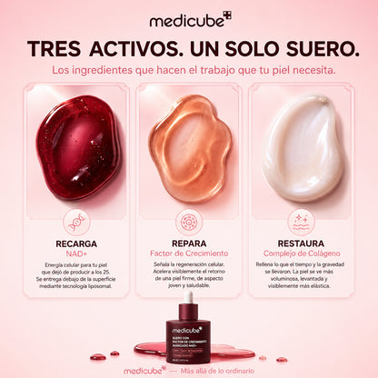 Suero Coreano Reafirmante con NAD+ — Antiarrugas Avanzado