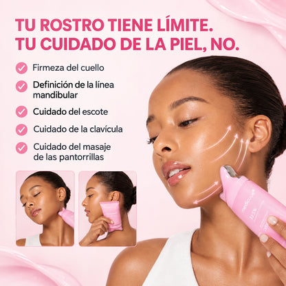 Crema Antiedad Cuello y Mandíbula con Aplicador Gua Sha