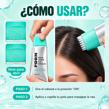 Sérum Anti-Caída con Cepillo Aplicador PDRN